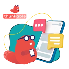Разработка мобильных приложений в Thunkable - КИБЕРшкола программирования для детей, компьютерные курсы для школьников, начинающих и подростков - KIBERone г. Нарткала
