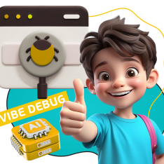 Тестирование & Vibe Debug. Охотники за багами - КИБЕРшкола программирования для детей, компьютерные курсы для школьников, начинающих и подростков - KIBERone г. Нарткала