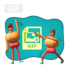 Gif-анимация - КИБЕРшкола программирования для детей, компьютерные курсы для школьников, начинающих и подростков - KIBERone г. Нарткала