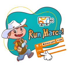 Run Marco - КИБЕРшкола программирования для детей, компьютерные курсы для школьников, начинающих и подростков - KIBERone г. Нарткала