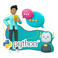 Умный чат-бот на Python на Telegram - КИБЕРшкола программирования для детей, компьютерные курсы для школьников, начинающих и подростков - KIBERone г. Нарткала